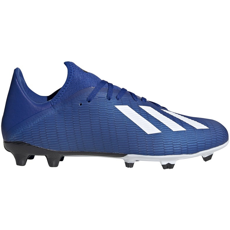Kopačke adidas X 19.3 Fg plava EG7130 plava, bijela