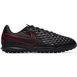 Nike Tiempo Legend 8 Club Tf Junior AT5883 060 nogometna cipela crna, crvena crna