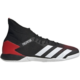 Adidas Predator 20.3 U kopačkama crne i crvene EF2209 višebojan crna