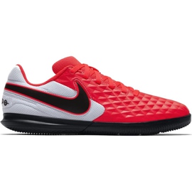 Obuća za nogomet Nike Tiempo Legend 8 Club Ic Junior AT5882 606 šaren crvena