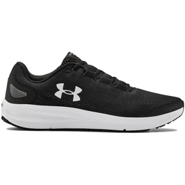 Under Armour Ua Charged Pursuit 2 crno-bijele muške cipele 3022594 001 crna