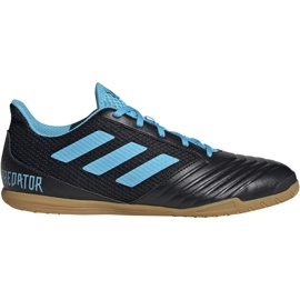 Kopačke adidas Predator 19.4 U Sali crno -plavo F35631 crna, plava crna