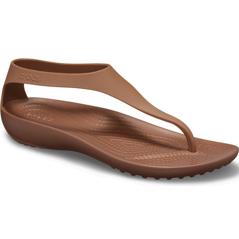 Crocs ženske sandale Serena Flip W smeđa 205468 860