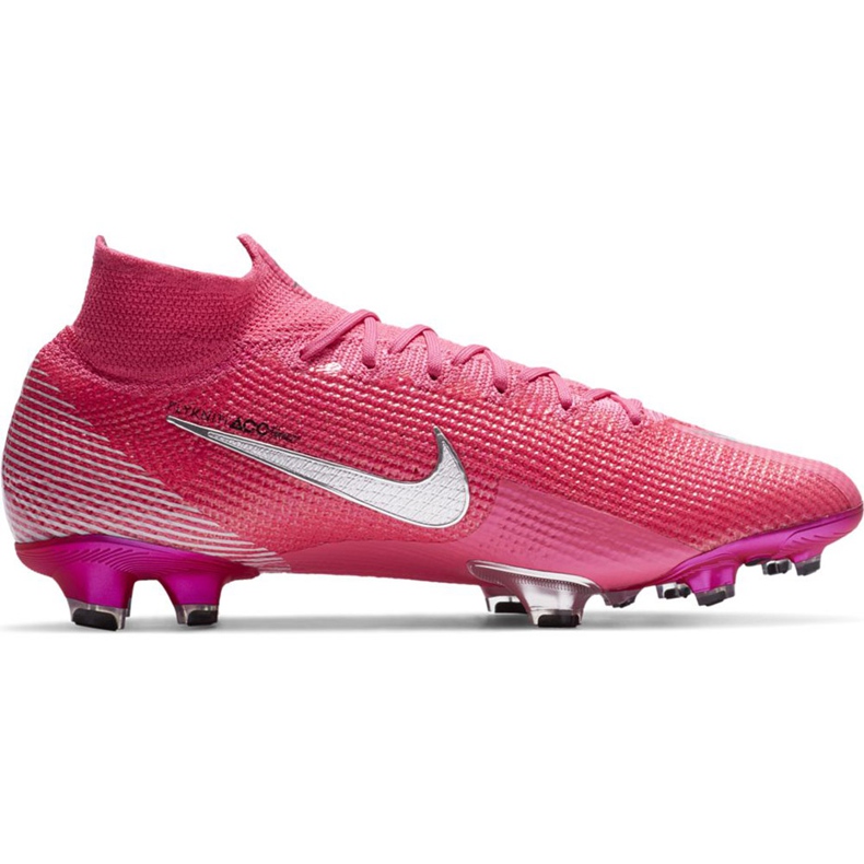 Nike Mercurial Superfly 7 Elite Km Fg DB5604 611 nogometne cipele ružičasta ružičasta