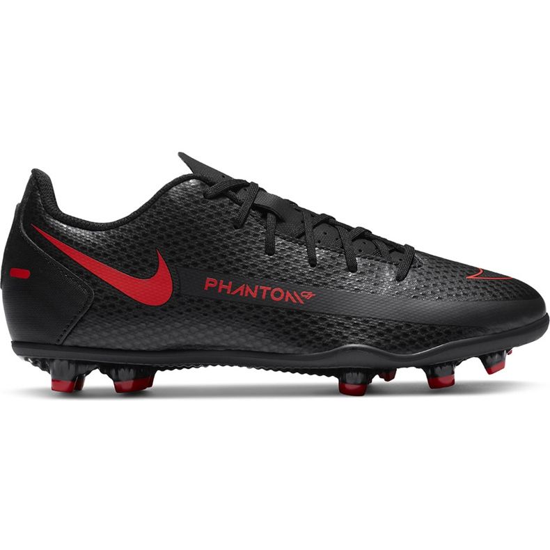 Nike Jr Phantom Gt Club FG / MG CK8479 060 nogometne cipele crno crno