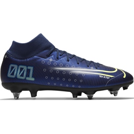 Nike Mercurial Superfly 7 Academy Mds Sg Pro Ac CK0014 401 nogometna cipela mornarica mornarica