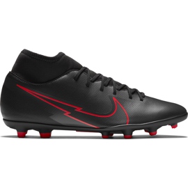 Nike Mercurial Superfly 7 Club FG / MG AT7949 060 patike za nogomet crna, crvena crna