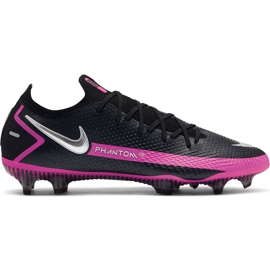 Nike patike za nogomet Phantom Gt Elite Fg CK8439 006 crna crna