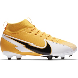 Nike Mercurial Superfly 7 Academy FG / MG Junior AT8120 801 nogometna cipela narančasta