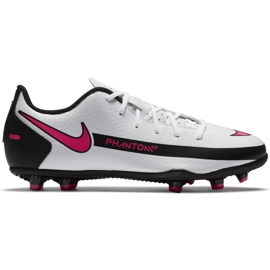 Nike Jr Phantom Gt Club FG / MG CK8479 160 nogometne cipele višebojan bijela