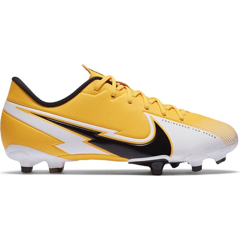 Nike Mercurial Vapor 13 Academy FG / MG Junior AT8123 801 nogometna cipela naranča žuta boja