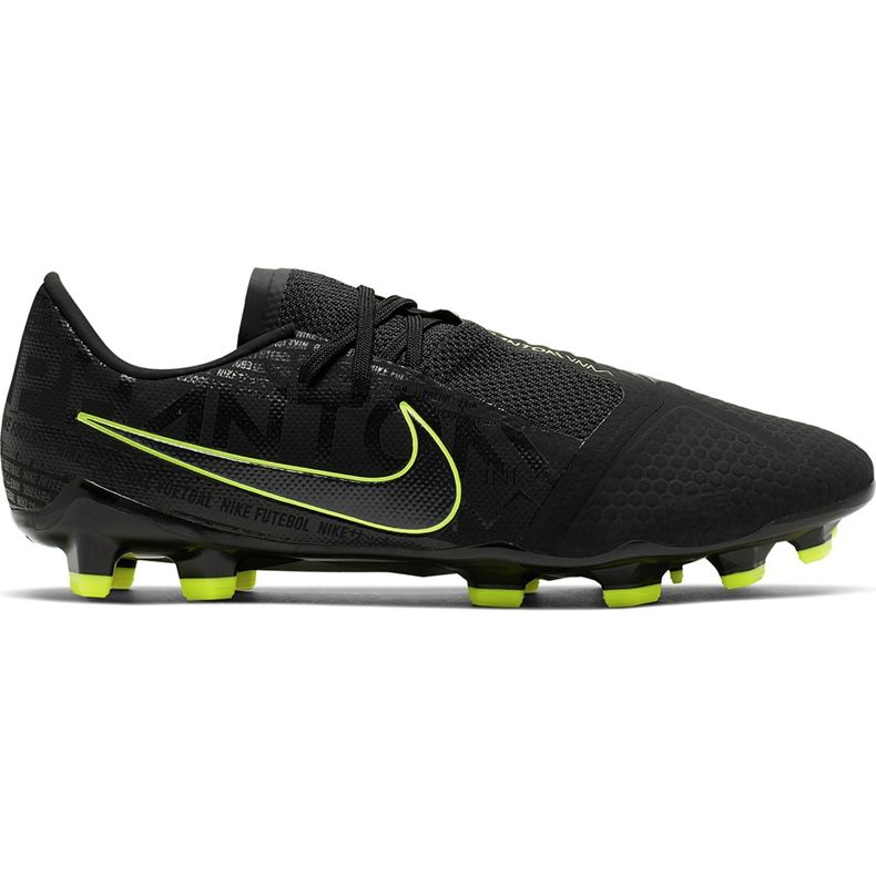 Nike Phantom Venom Pro Fg AO8738 007 nogometne cipele crno crno