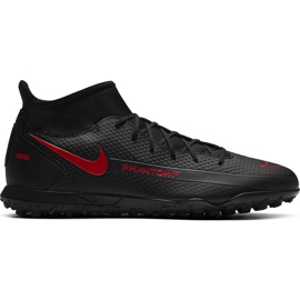 Nike Phantom Gt Club Df Tf CW6670 060 nogometne cipele crna crna