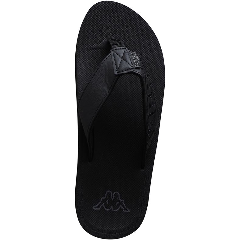 Crne muške papuče Kappa Rodeen 242808 1116 crno