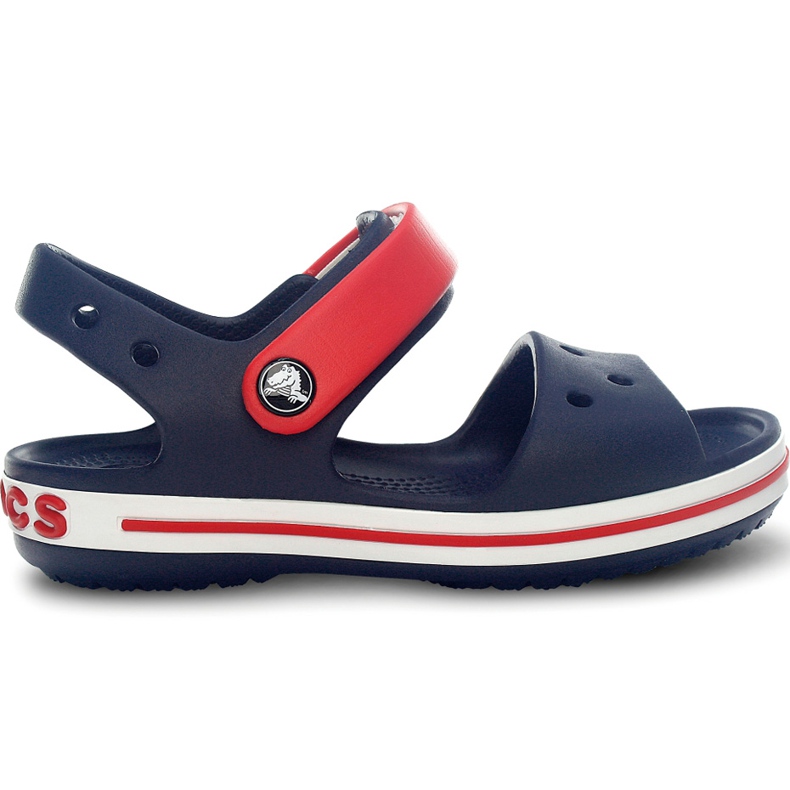 Crocs sandale za djecu Crocband Sandal Kids tamno plava crvena 12856 485 mornarsko plava