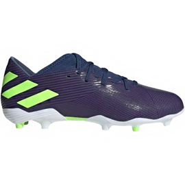 Adidas Nemeziz Messi 19.3 Fg EF1806 kopačke ljubičasta tamnoplava