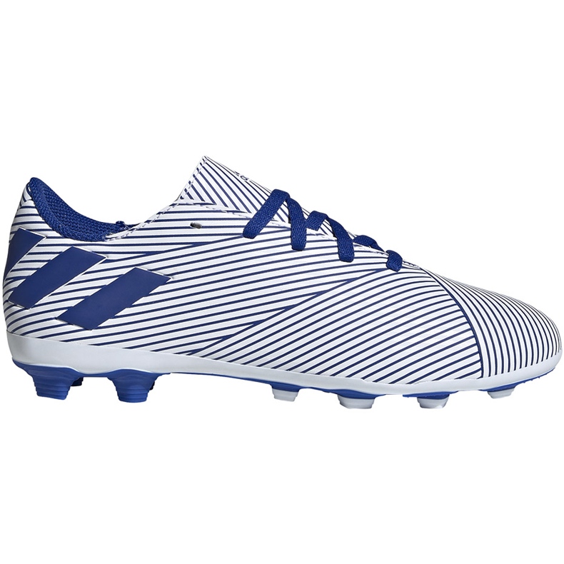Kopačke Adidas Nemeziz 19.4 FxG Junior EF1740 raznobojna bijela