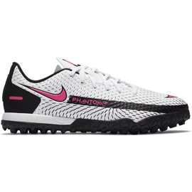 Nike Jr Phantom Gt Academy Tf CK8484 160 nogometne cipele bijela bijela