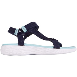 Ženske sandale Kappa Mortara navy blue-mint 242817 6737 tamnoplava višebojan