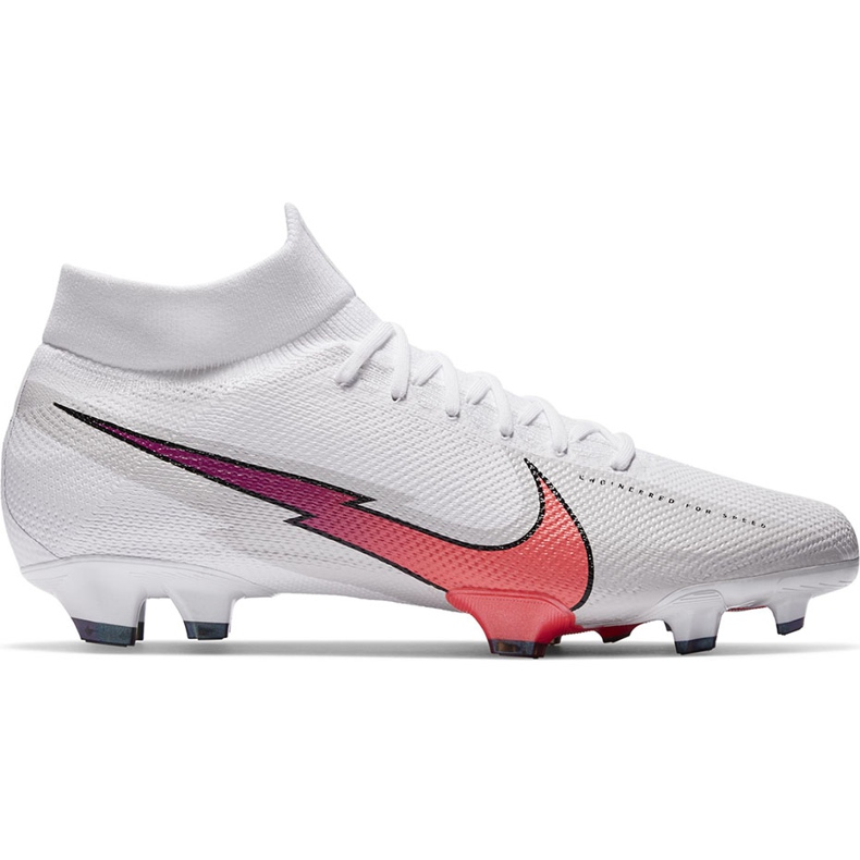 Nike Mercurial Superfly 7 Pro Fg AT5382 163 nogometne cipele bijela bijela