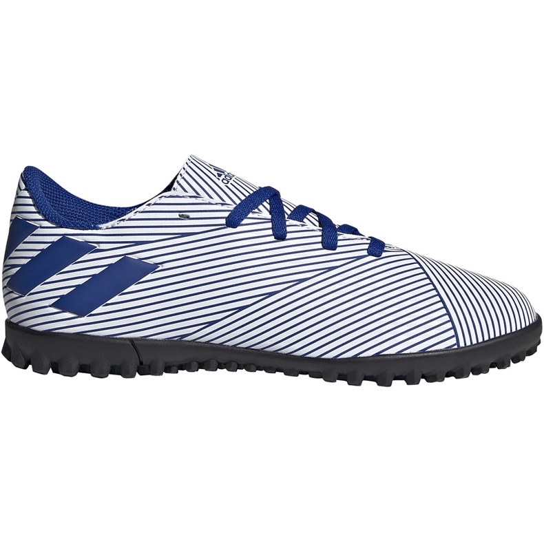 Adidas Nemeziz 19.4 Tf Junior bijele i plave nogometne cipele FV3313 raznobojna plava