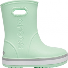 Crocs kišne čizme Crocband Rain Boot Kids zelena 205827 3TO
