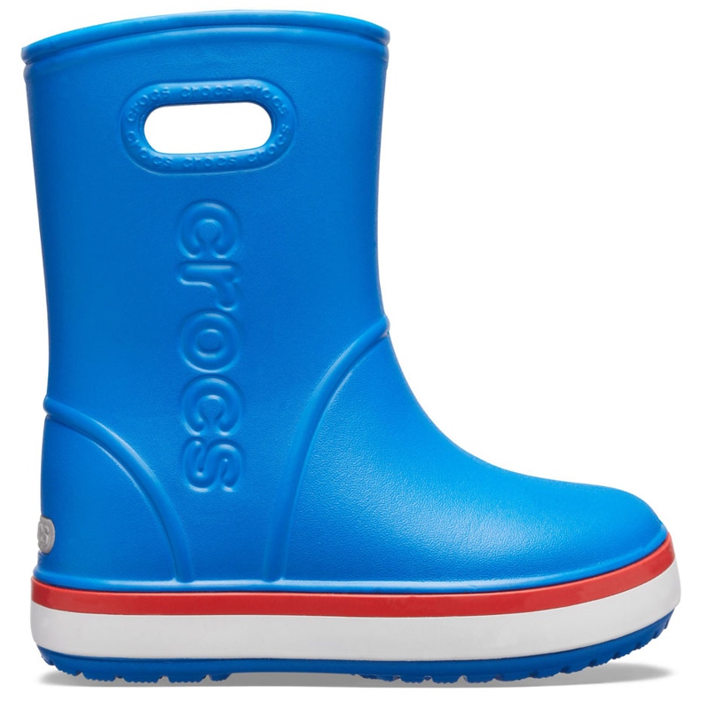 Crocs kišne čizme za djecu Crocband Rain Boot Kids plave 205827 4KD plava
