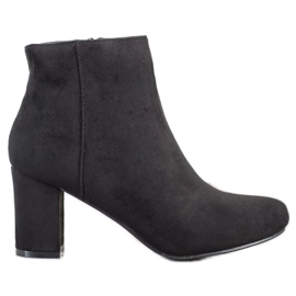 Laura Mode Klasične čizme na postu crna