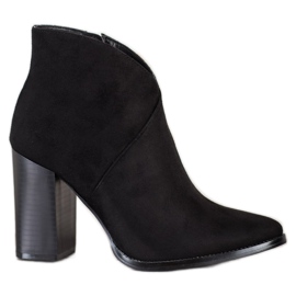 Filippo Elegantne čizme na postu crna