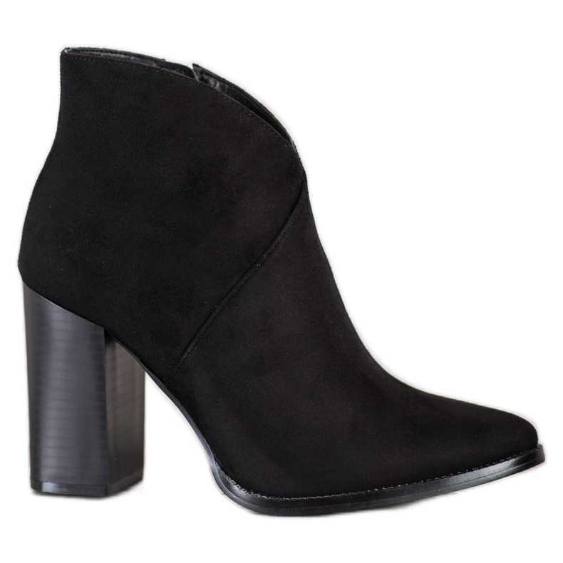 Filippo Elegantne čizme na postu crno