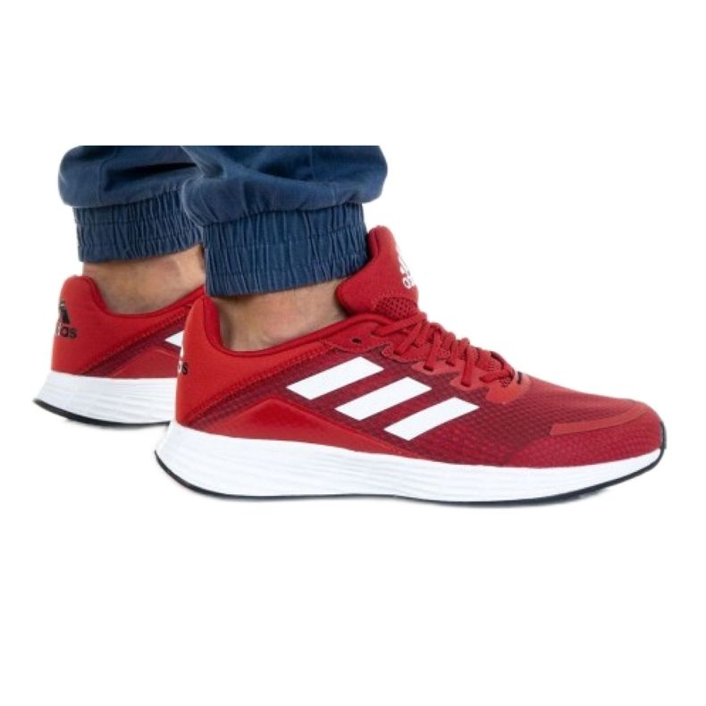 Adidas Duramo Sl M FW3218 cipele bijela crvena