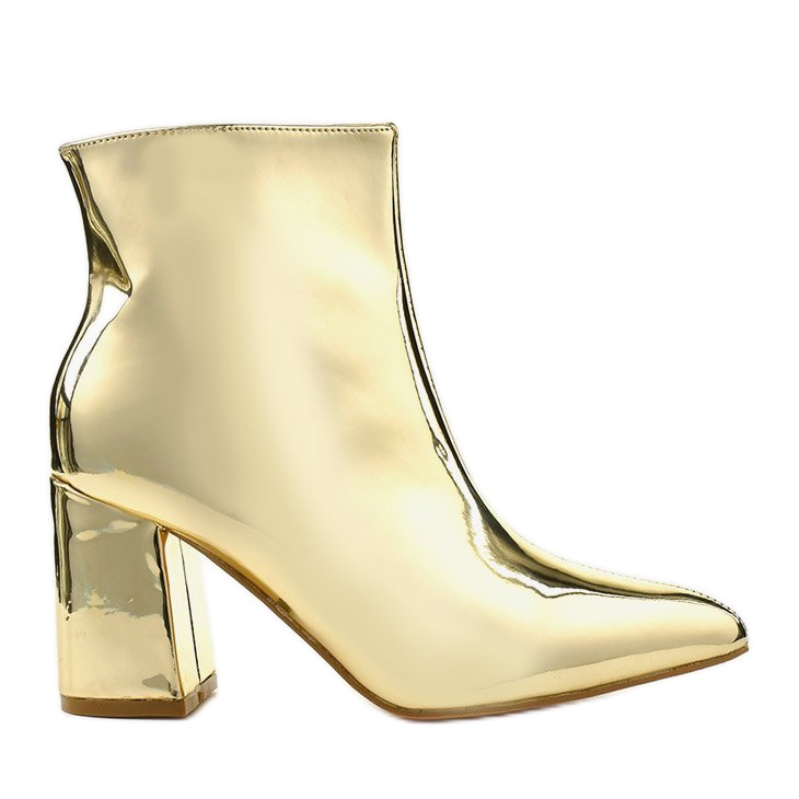 Zlatne gležnjače na stupu, SY50P zlatni patentni zatvarač zlatna