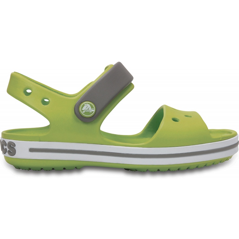 Crocs sandale za djecu Crocband Sandal Kids zelena i siva 12856 3K9
