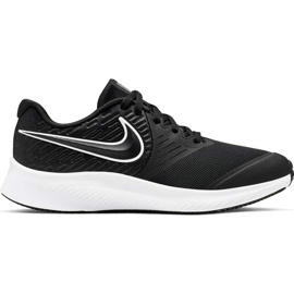 Nike Star Runner 2 dječje cipele crno -bijele AQ3542 001