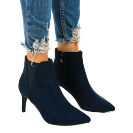 Tamnoplave gležnjače s Patter gumicom tamnoplava