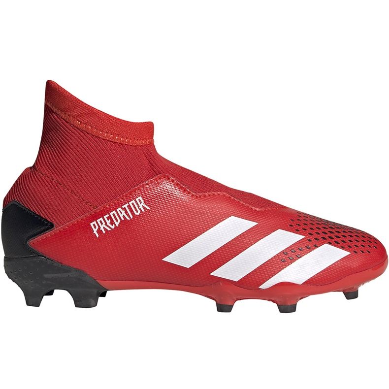 Adidas Predator 20.3 Ll Fg Jr EF1907 kopačke crveno-crno crvena