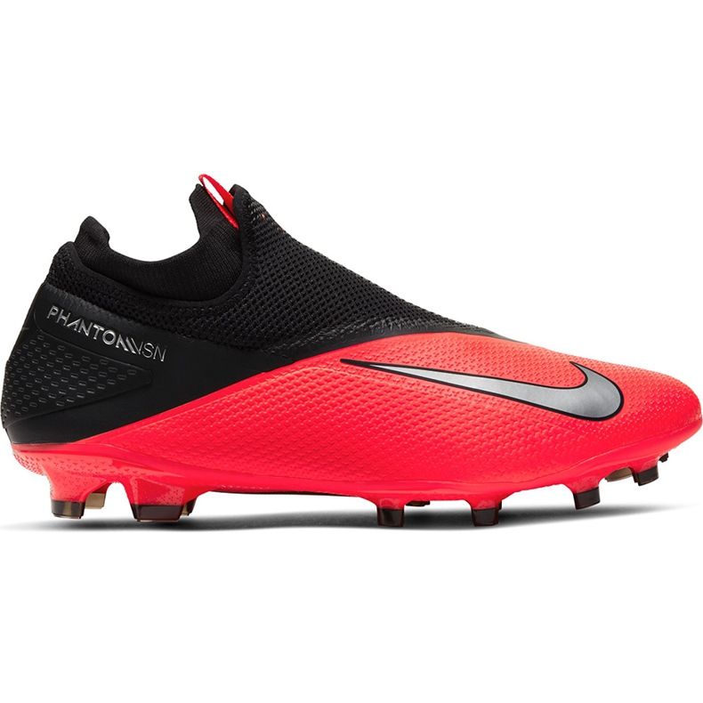 Nike Phantom Vsn 2 Pro Df Fg CD4162 606 cipele za nogomet crveno-crno crvena