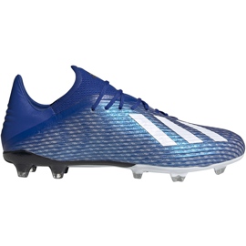 Adidas X 19.2 Fg nogometne cipele plave EG7128 plava plava