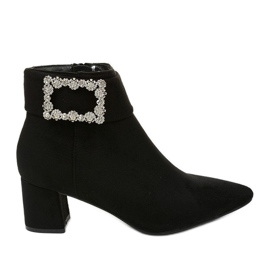 Crne gležnjače s patentnim zatvaračem Antipodes crno