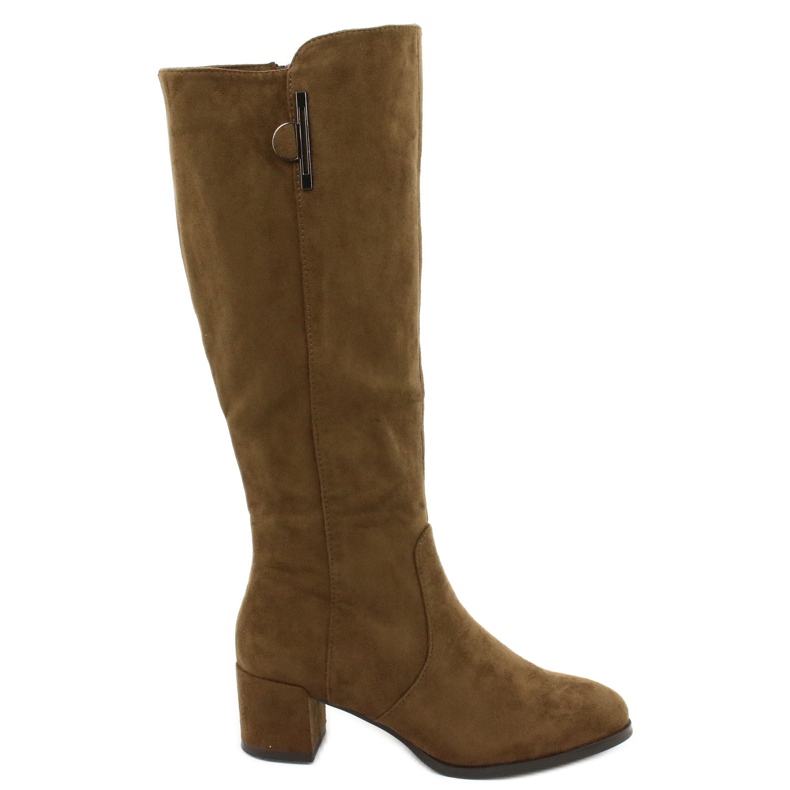 Čizme od antilopa Olive Sergio Leone KZ277 smeđa