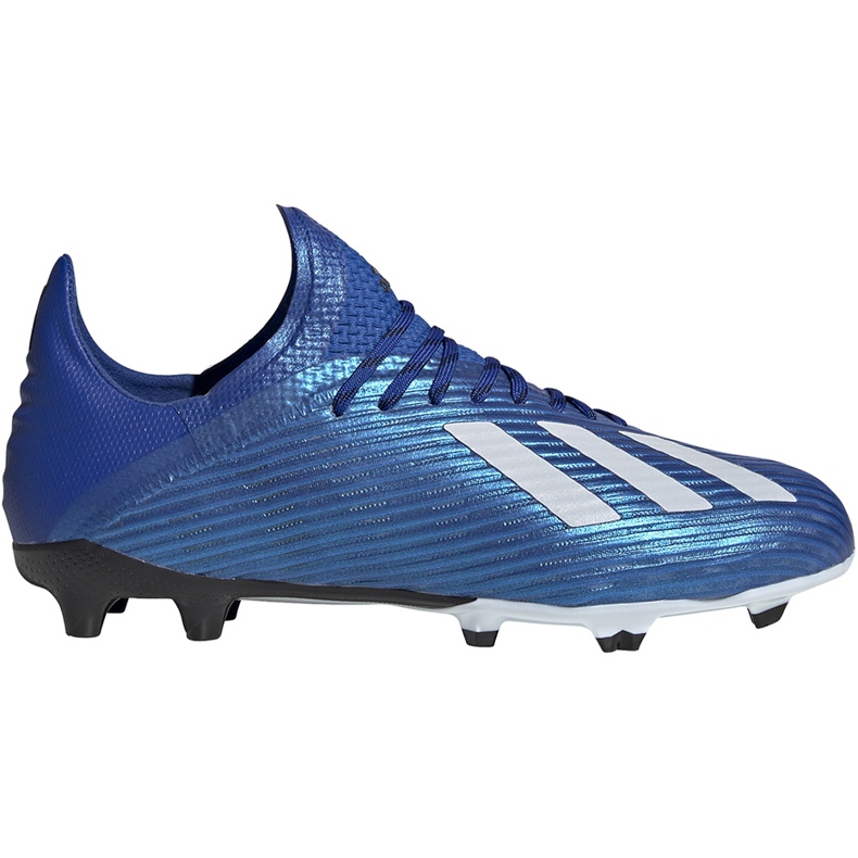Plave nogometne cipele Adidas X 19.1 Fg Jr EG7164 plava plava