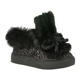 FRROCK Dječje crne tople tenisice Mumi crna