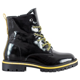 Goodin Lakirane hvatače crna žuta boja