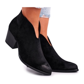 Vinceza Ženske čizme s izrezanom crnom bojom najbolji izbor crna