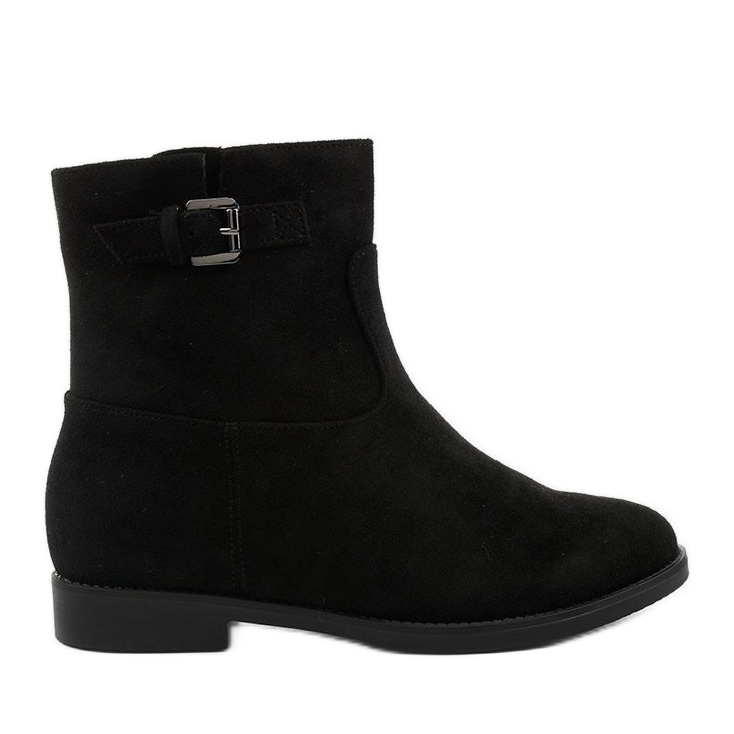 Crne izolirane čizme sa skrivenim klinom Clifford antilop crno