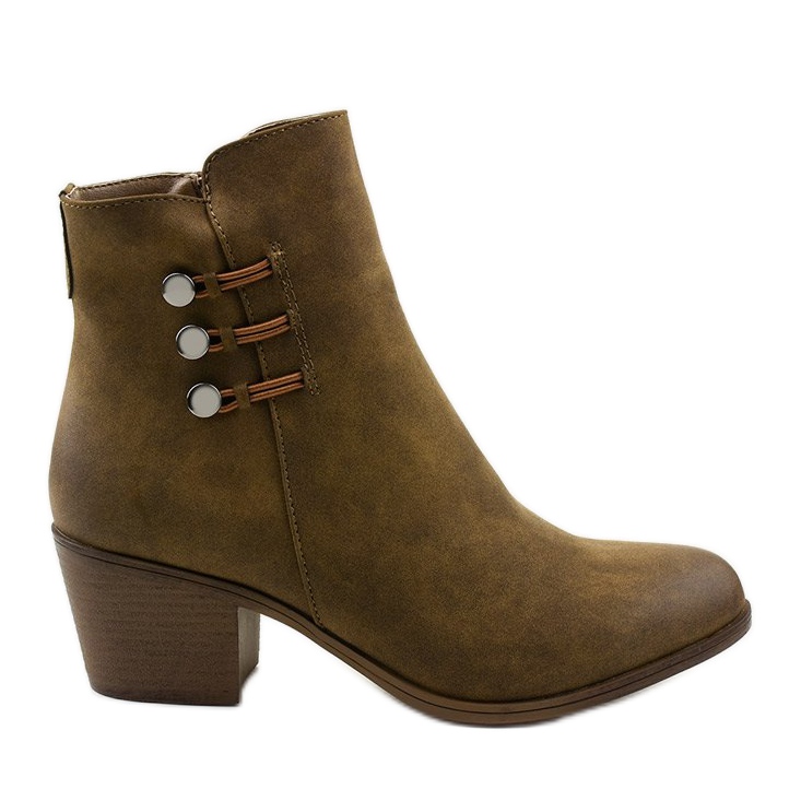 Čizme od gležnjače boje Khaki na Keenshaper stupu kaki zelena