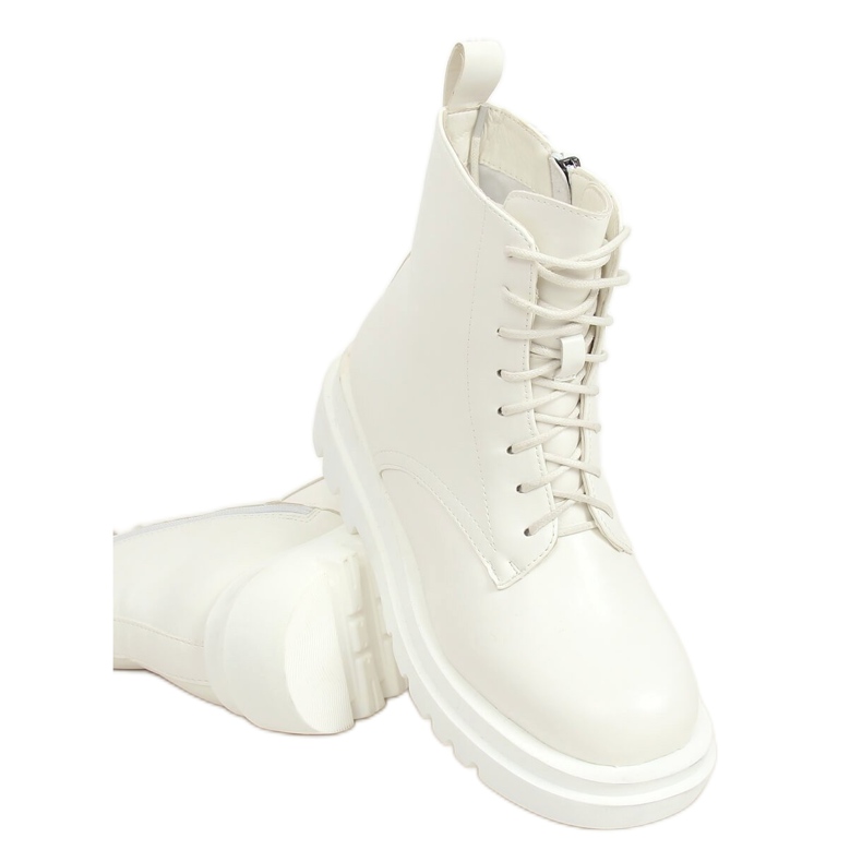 ID01 Bijele cipele s visokim potplatom bijela