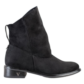 Gogo Čizme sa širokim gornjim dijelom crna