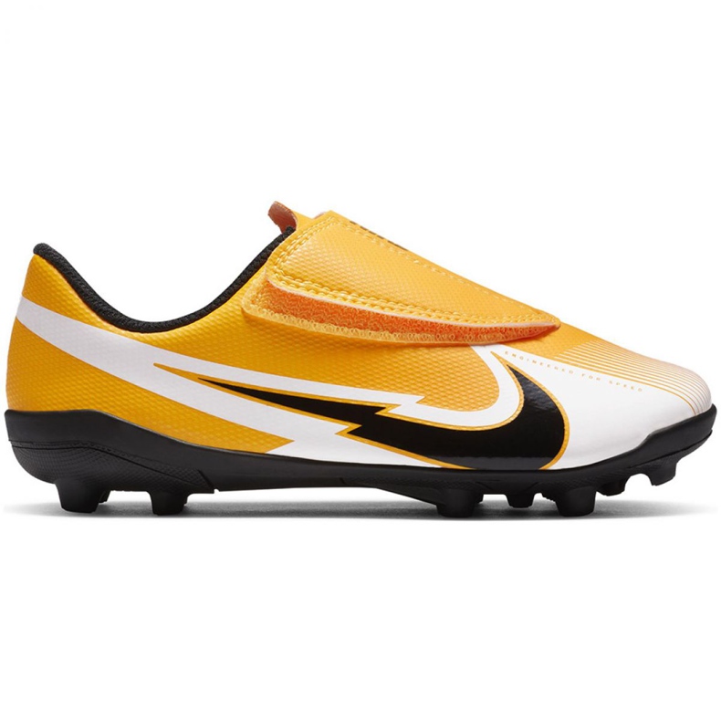 Nike Mercurial Vapor 13 Club Mg PS (V) Jr AT8162 801 nogometne cipele žuta boja žuta boja