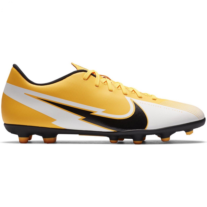 Nike Mercurial Vapor 13 Club FG / MG M AT7968 801 nogometne cipele žuta boja žuta boja